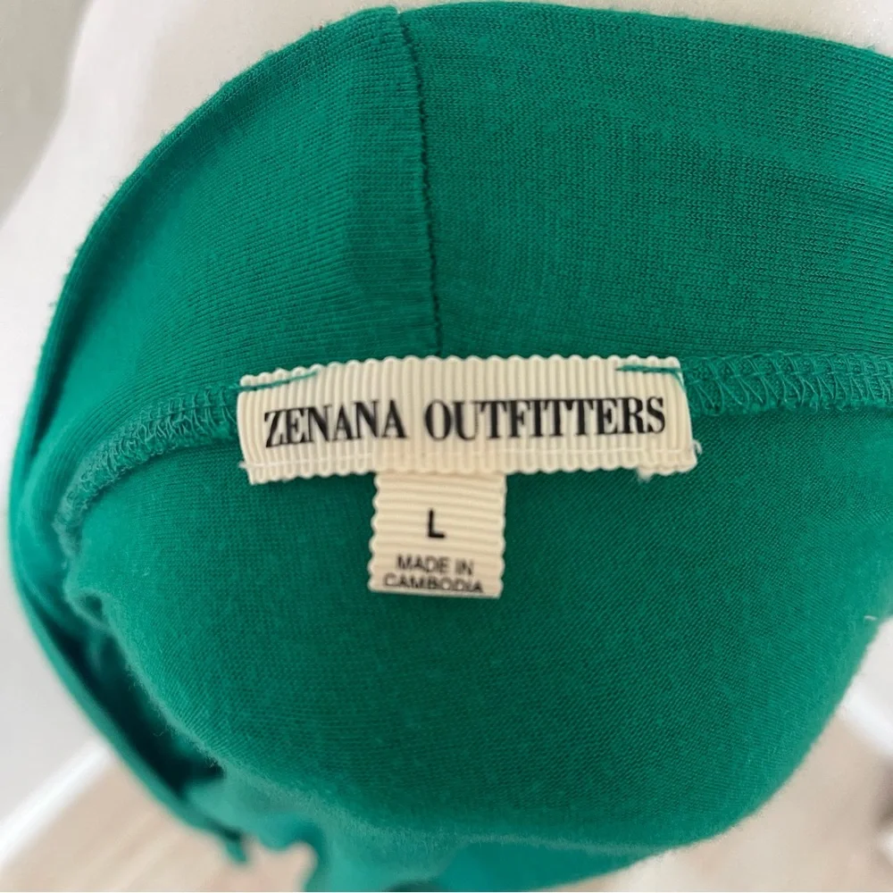 Zenana Outfitters Green Cardigan - Picture 2 of 5